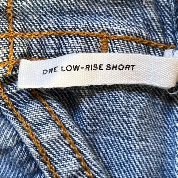 Rag & Bone Dre Low Rise Denim Shorts Bishop Women’s Sz 28 Cut-Offs Inseam 3.5” - Picture 6 of 8